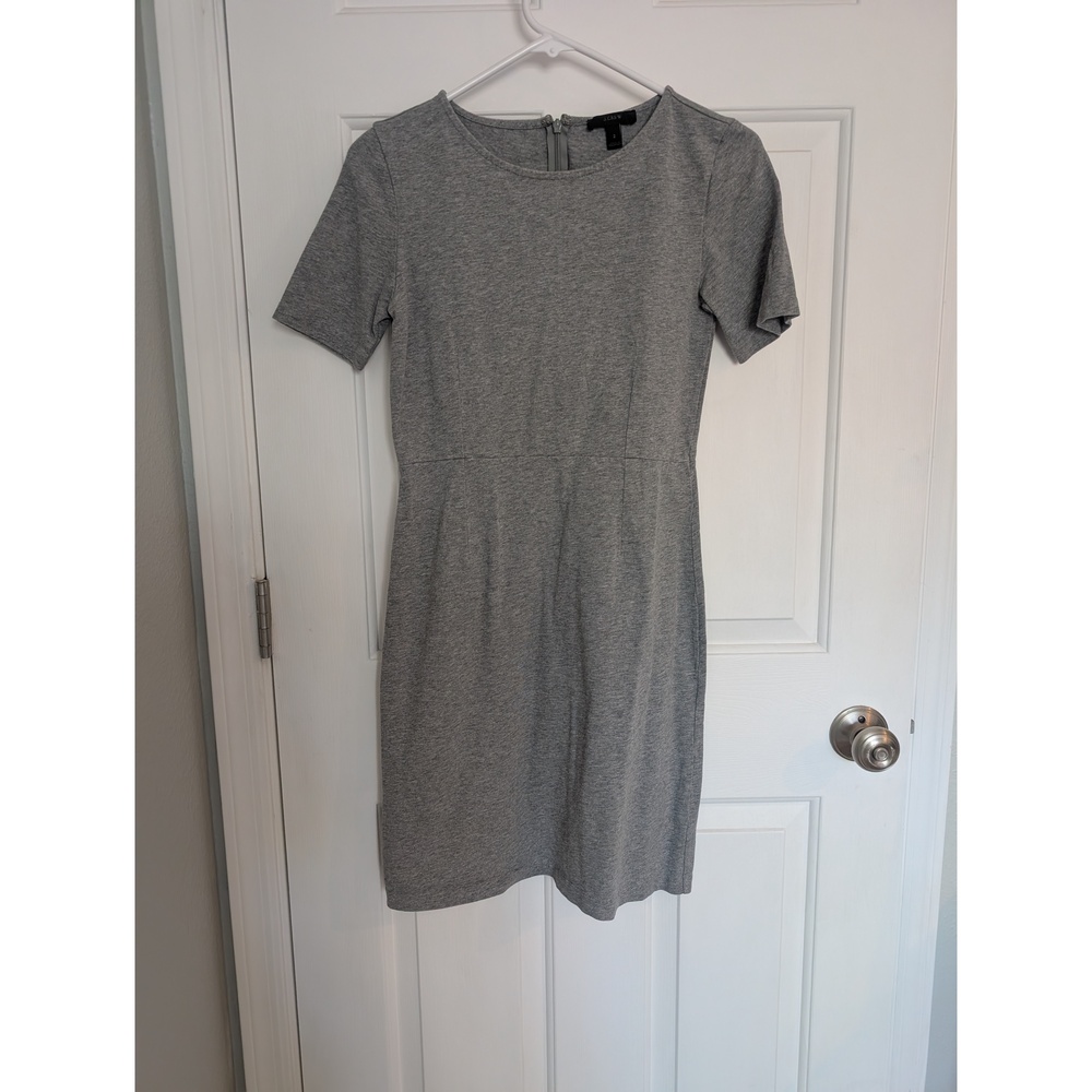 J. Crew jersey fit and flare dress